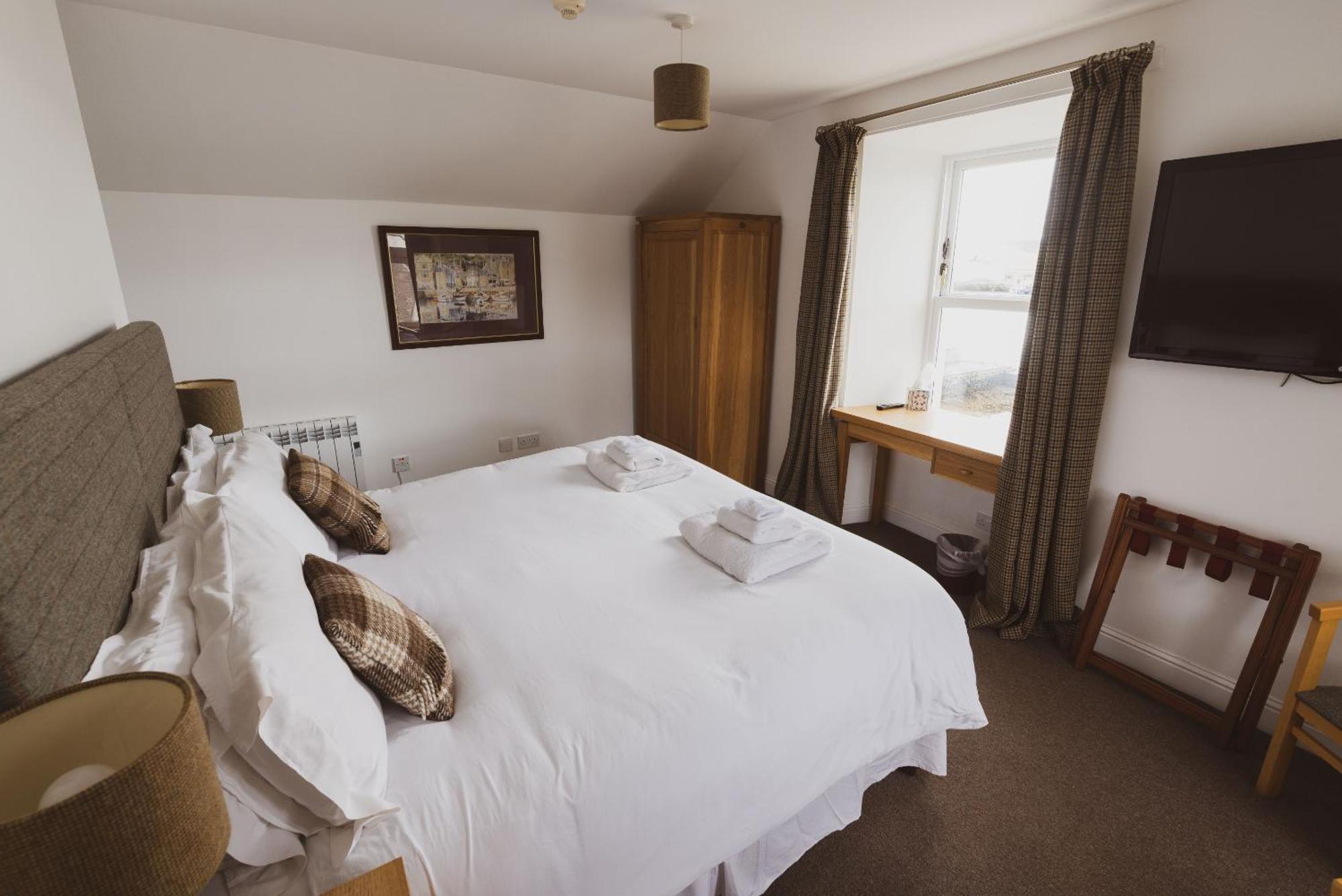 Scalloway Hotel Oda fotoğraf