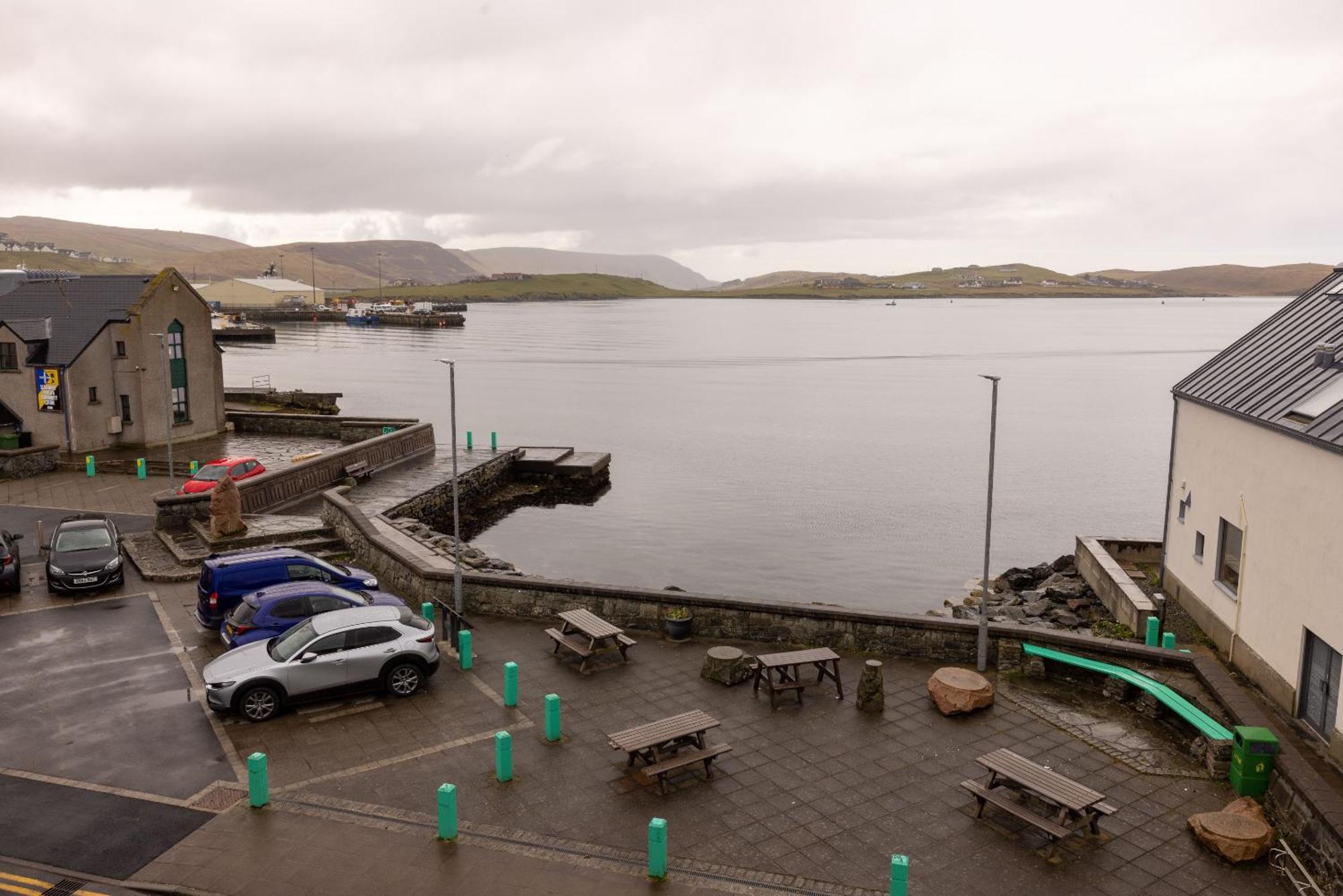 Scalloway Hotel Oda fotoğraf